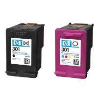 Originální ink HP - N9J72AE, HP 301 - black/color, 190/165str., 2-pack (1)
