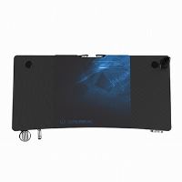 Herní stůl ULTRADESK LEVEL V2 BLUE - 140x68cm, 72-117cm, nastavitelná výška (7)