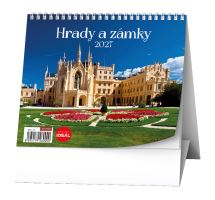 Kalendář stolní - IDEÁL - Hrady a zámky   BSL1-27