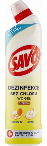 SAVO WC Citron 750ml dezinfekce a svěžest