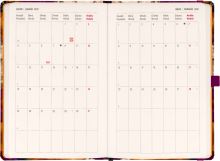 Planbook diář/notes - Vintage květy 2027 - 13 x 21 cm   PGD-37229-V (3)