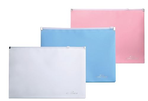 Obálka CONCORDE se zipem A5, mix  A80086