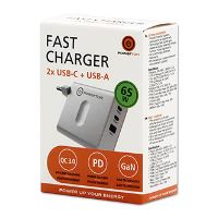 Síťový adaptér Powerton ENERGY VOLTIX 65W, 3 porty, USB-C, USB-A (5)