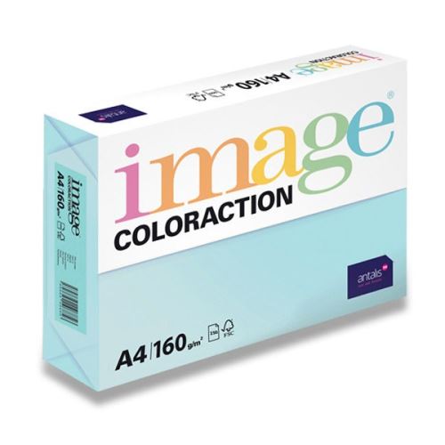 Papír COLORACTION A4/160g/250 Sytá modrá - AB48 Lisbon