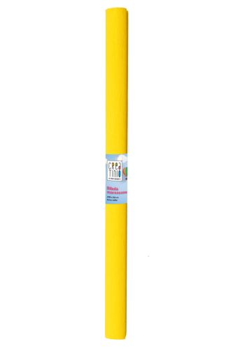 Krepový papír - 50x200 žlutý