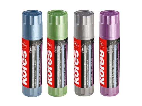 Lepidlo tuhé KORES - Metallic - 20g - mix barev   12212