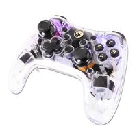 Gamepad Marvo GHOST 40 - bezdrátový, 17tl., všesměrový, průhledný (18)