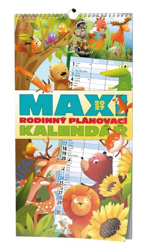 Kalendář nástěnný - Maxi rodinný kalendář   BNC10-27
