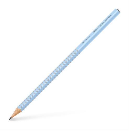 Tužka grafitová FABER-Castell Grip 2001 tvrdost B  (číslo 1)  sky blue