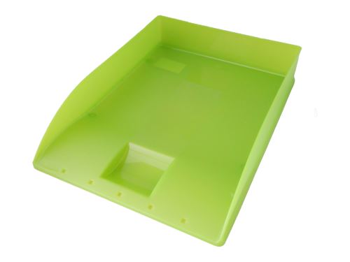 Box kancelářský - plný, zelený transparentní HERLITZ          10653723