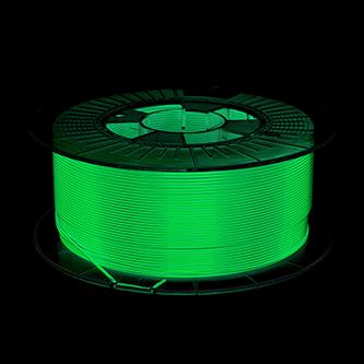 Spectrum 3D Filament PLA glow in the dark - 500g, yellow-green
