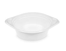 Miska (PP) s oušky bílá 156mm 500ml 10 ks 73600