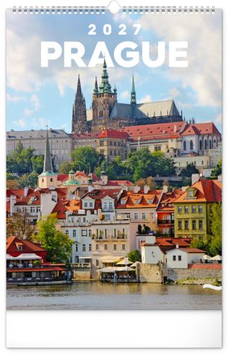 Kalendář nástěnný - Praha 2027 - 33 x 46 cm   PGN-36848-L