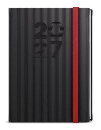 Diář denní - David - Vigo - A5 - černá   BDD23-2-27