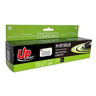 Ink UPrint kompatibilní, s L0S07AE, H 973XLB, H-973XLB, black, 10000str., 182,5ml