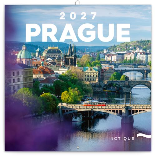 Kalendář poznámkový - Praha 2027 - 30 x 30 cm   PGP-36338