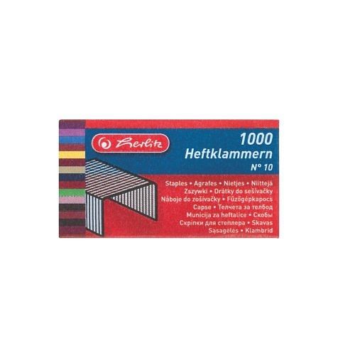 Spojovač No.10  HERLITZ - 1000ks/kb             08760613