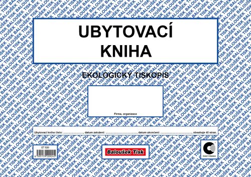 Ubytovací kniha A4  ET520