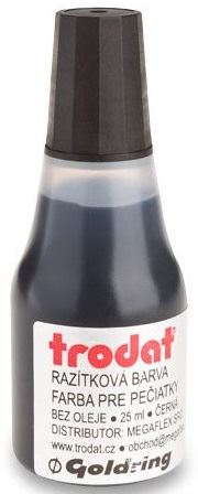 Barva razítková TRODAT, 25ml, černá