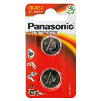 Baterie lithiová, CR2032, 3V, Panasonic, blistr, 2-pack