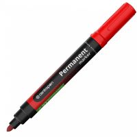 Značkovač Permanent 8566/1, červený, 2,5mm, kulový hrot, CENTROPEN