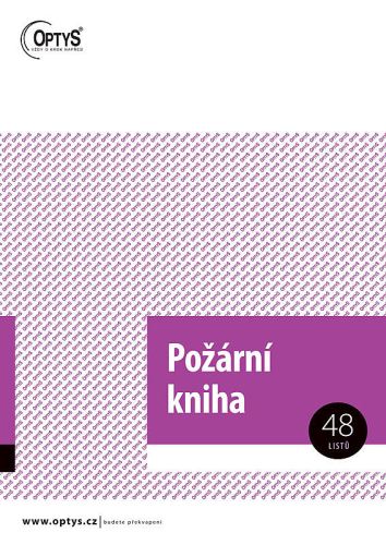 Požární kniha A4 OP12301