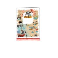 Sešit A6 - 644 - 40listů - Let’s be Pirates   1598-0363