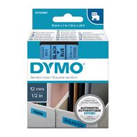 Páska DYMO D1 12mmx7m černý tisk/modrý podklad   S0720560 (1)