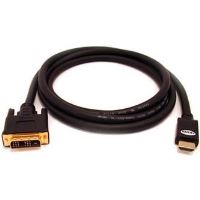 Video kabel LOGO -  DVI (18+1) samec, HDMI samec, 3m, černý (8)