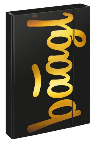 Desky na školní sešity A4 Jumbo Gold   A-31807