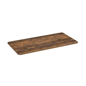 Deska stolu Powerton ERGO UNO TOP 160x75x1,8 cm, ořech rustikální