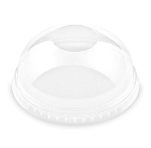Víčko vypouklé  na kelímek průměr 95 mm 50ks 76197