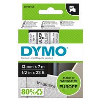 Páska DYMO D1  12mmx7m  černý tisk/průhledný podklad, S720500