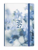 Diář týdenní - 18měsíční - Lungo - B6 - Pomněnka   BLU9-2-27