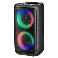 Reproduktor Defender BOOMER 20- Li-Ion, 2.0, 20W, černý, regulace hlasitosti, LED podsvíce