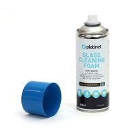 Antistatická univerzální čistící pěna Platinet - na skleněné povrchy - 400ml   PLAPFS5110