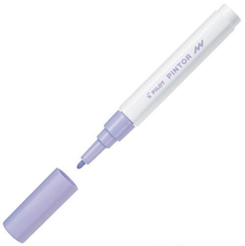 Popisovač PILOT Pintor - akrylový, pastel. fialová, F (tenký hrot) 1 mm 4074-028