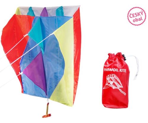 Létající drak skládačka nylon 60x51 cm - Český obal 103120