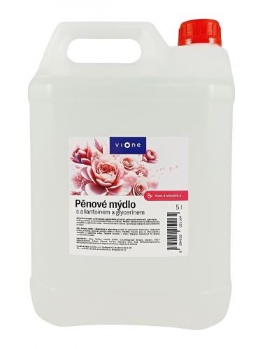 Mýdlo pěnové VIONE Rose a Magnolia  5L