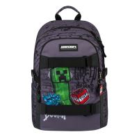 Školní set 3 BAAGL Skate Minecraft TNT - Batoh, Etue, Sáček   A-35390 (1)