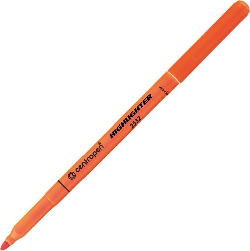 Zvýrazňovač 2532/1, oranžová, 1,8mm pro DĚTI, kulový hrot, CENTROPEN