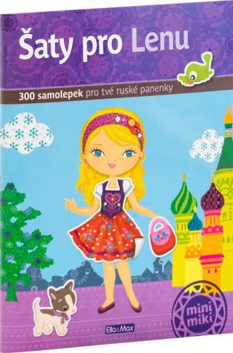Šaty pro Lenu-kniha samolepek K-PC-3801