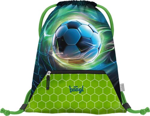 Sáček na obuv s kapsou Baagl - Fotbal Míč -BALL   A-34230