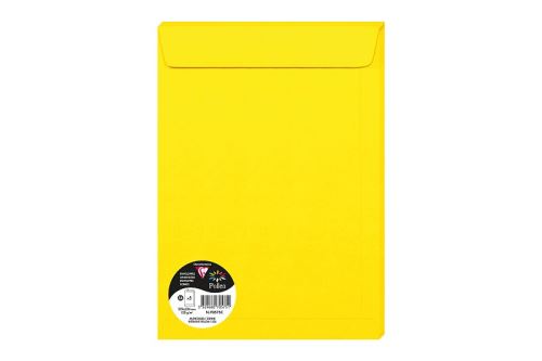 Obálka barevná Clairefontaine C4 229x324mm, žlutá