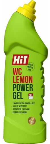 WC čistič HIT (800g/LEMON)  4v1