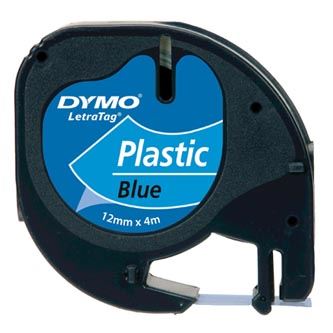 Páska do tiskárny štítků DYMO S0721650, černý tisk/modrý podklad, 4m, 12