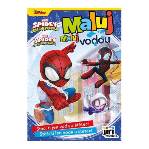 Omalovánka A5 JM Maluj vodou - SPIDEY  38588