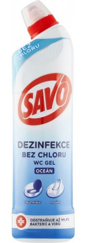 SAVO WC Ocean  3v1 (750ml/4) aktiv gel