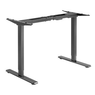 Rám stolu Powerton ERGO UNO - elektricky nastavitelná výška, 100 kg nosnost, černý