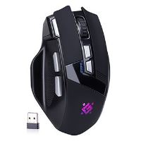 Myš bezdrátová Defender KNIGHT GM-885 - černá, 3200DPI (9)